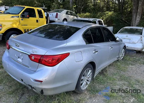 2017 Infiniti Q50 z USA, uszkodzony, nr VIN JN1EV7AP3HM73193